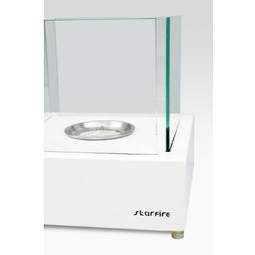 Starfire Elegance Masaüstü Bioethanol Beyaz Şömine