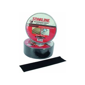 Starline 25 mm 15 m Siyah Kaydırmaz Bant