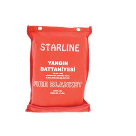 Starline 2x1.6 Metre 10 Adet Yangın Battaniyesi