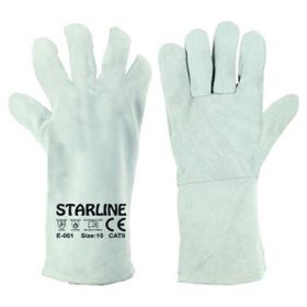 Starline 35 cm Uzun Tip Yarma Deri Kaynakçı Eldiveni