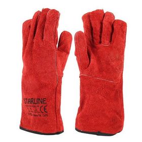 Starline E-072X Kırmızı Kaynakçı Eldiveni
