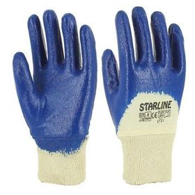 Starline E-200-L Mavi Nitril İş Eldiveni