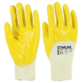 Starline E-203 Sarı Nitril İş Eldiven
