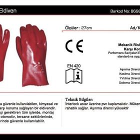 Starline E-327 PVC Eldiven