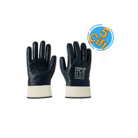 Starline E-370 Nitril Petrolcü Tip 5 Çift İş Eldiveni