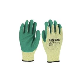 Starline E-54 No:9 Yeşil Lateks Camcı Eldiveni