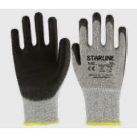 Starline E-63 PU Kaplı Kesilme Dirençli İş Eldiveni