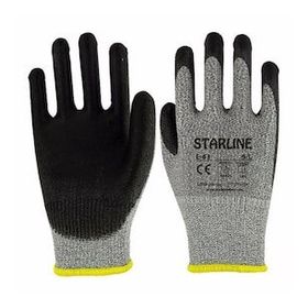 Starline E-63 PU Kaplı Kesilme Dirençli İş Eldiveni