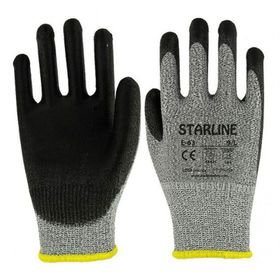 Starline E-63 PU Kaplı Kesilme Dirençli İş Eldiveni
