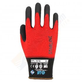 Starline STL-1016 Kırmızı Nitril İş Eldiveni
