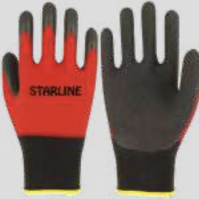 Starline STL-1016 Kırmızı Nitril İş Eldiveni