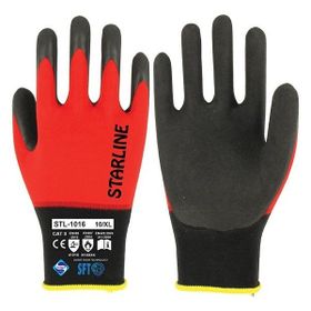 Starline STL-1016 Kırmızı Nitril İş Eldiveni