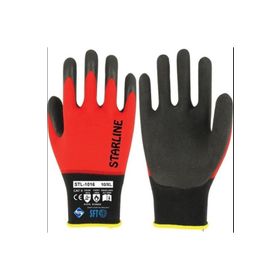 Starline STL-1016 Kırmızı Nitril İş Eldiveni