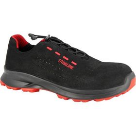 Starline Stl 9021 S1P Kırmızı Süet İş Ayakkabısı