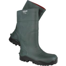 Starline STL-9910 S5 Çelik Burun Çelik Taban Uzun Yeşil Poliüretan Çizme