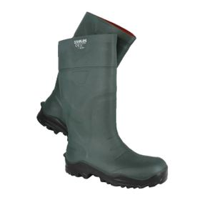Starline STL-9910 S5 Çelik Burun Çelik Taban Uzun Yeşil Poliüretan Çizme