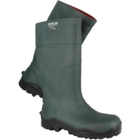 Starline STL-9920 O4 Miflon Kısa Yeşil Poliüretan Çizme