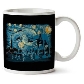 Starry Night At Scarif Rogue One Baskılı Kupa