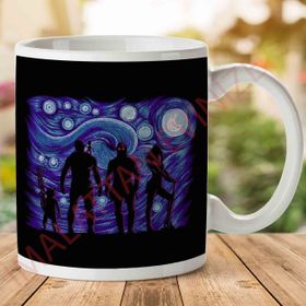 Starry Night Guardians of the Galaxy Baskılı Kupa