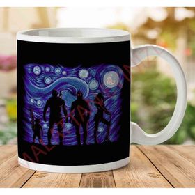 Starry Night Guardians of the Galaxy Baskılı Kupa