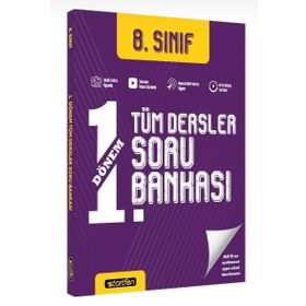 Startfen 8. Sınıf 1.Dönem Tüm Dersler Soru Bankası