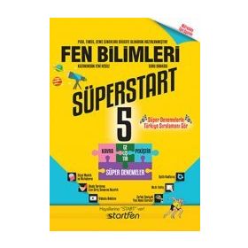 Startfen Yayınları 5. Sınıf Fen Bilimleri Süperstart Soru Bankası