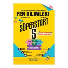 Startfen Yayınları 5. Sınıf Fen Bilimleri Süperstart Soru Bankası
