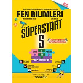 Startfen Yayınları 5. Sınıf Fen Bilimleri Süperstart Soru Bankası
