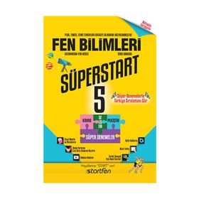 Startfen Yayınları 5. Sınıf Fen Bilimleri Süperstart Soru Bankası