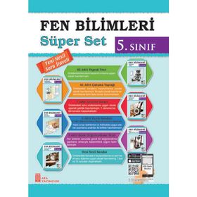 Startfen Yayınları 5. Sınıf Fen Bilimleri Süperstart Soru Bankası