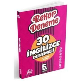 Startfen Yayınları 5. Sınıf İngilizce Rekor Deneme