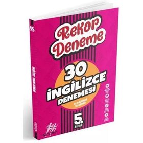 Startfen Yayınları 5. Sınıf İngilizce Rekor Deneme