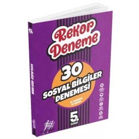 Startfen Yayınları 5. Sınıf Sosyal Bilgiler Rekor Deneme