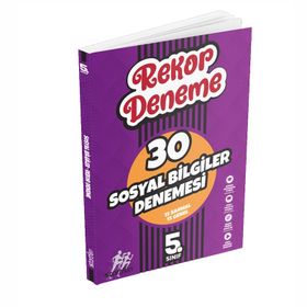 Startfen Yayınları 5. Sınıf Sosyal Bilgiler Rekor Deneme