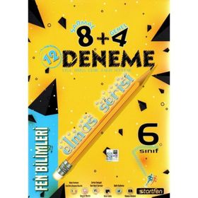 Startfen Yayınları 6. Sınıf Fen Bilimleri 8+4 Elmas Serisi Deneme