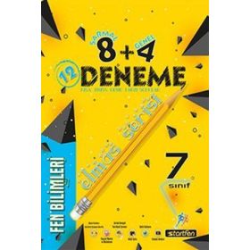 Startfen Yayınları 7. Sınıf Fen Bilimleri 8+4 Elmas Serisi Deneme
