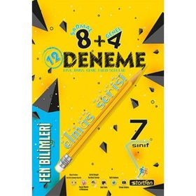 Startfen Yayınları 7. Sınıf Fen Bilimleri 8+4 Elmas Serisi Deneme