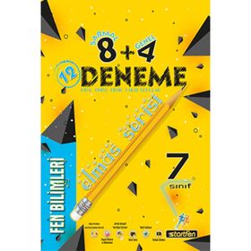 Startfen Yayınları 7. Sınıf Fen Bilimleri 8+4 Elmas Serisi Deneme