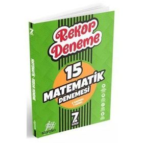 Startfen Yayınları 7. Sınıf Matematik Rekor Deneme