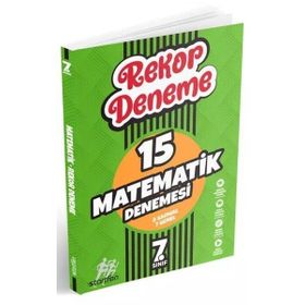 Startfen Yayınları 7. Sınıf Matematik Rekor Deneme