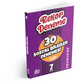 Startfen Yayınları 7. Sınıf Sosyal Bilgiler Rekor Deneme