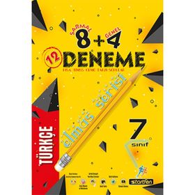 Startfen Yayınları 7. Sınıf Türkçe 8+4 Elmas Serisi Deneme