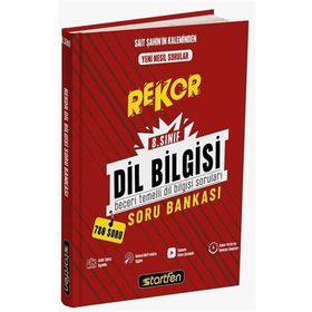 Startfen Yayınları 8. Sınıf Dil Bilgisi Rekor Soru Bankası
