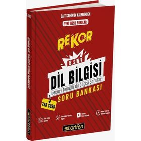 Startfen Yayınları 8. Sınıf Dil Bilgisi Rekor Soru Bankası