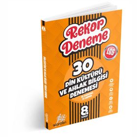 Startfen Yayınları 8. Sınıf Din Kültürü ve Ahlak Bilgisi Rekor Deneme