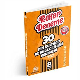 Startfen Yayınları 8. Sınıf Din Kültürü ve Ahlak Bilgisi Rekor Deneme