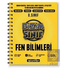 Startfen Yayınları 8. Sınıf Fen Bilimleri Bizim Sınıf Defter