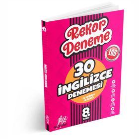 Startfen Yayınları 8. Sınıf İngilizce Rekor Deneme