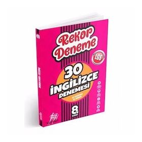 Startfen Yayınları 8. Sınıf İngilizce Rekor Deneme