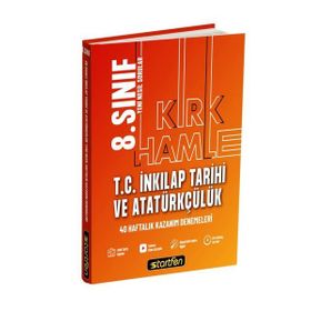 Startfen Yayınları 8. Sınıf İnkılap Tarihi 40 Haftalık Kazanım Deneme